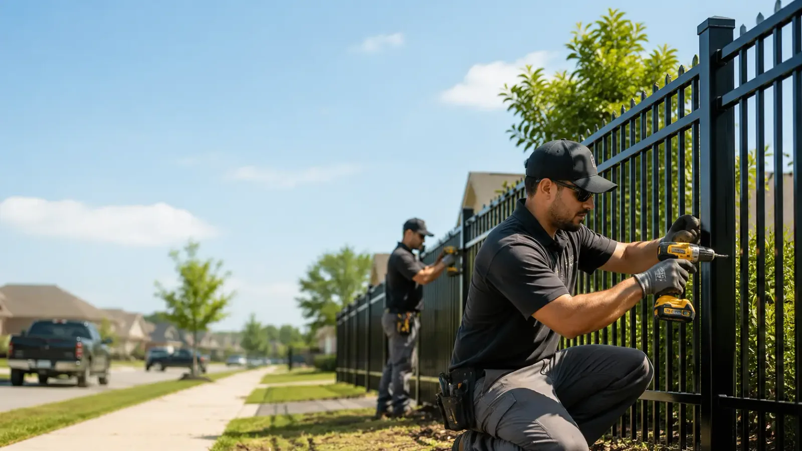 Metal Fence Installation in Gulliver, MI